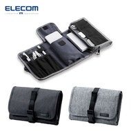 ELECOM Gadget Pouch Wallet Type Black, AC Adapter, Mouse, Mobile Batteries, Cables Case BMA-GP13