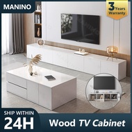 Manino White TV Cabinet Wood TV Cabinet for Living Room 160cm TV Rack Minimalist Modern TV Cabinet Furniture Wood TV Stand Table Long Cabinet for Living Room TV rack for 55 inches TV