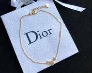 Dior 長頸鹿五角星滿鑽項鍊