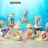 🇸🇬 Blind Box 52Toys Disney Princess Snow White Mulan Belle Ariel Jasmine Aurora D-baby Bottle Figuri