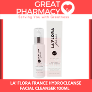 HLP NEW LA FLORA FRANCE HYDROCLEANSE FACIAL CLEANSER 100ML