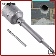 BZUQEXH Wall Hole Saw, 30-68mm with Round Shaft Concrete Hole Saw, Durable Fast Drilling Concrete Wa