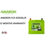 (Installation Provided) AMARON FLO 65D26L/R CAR BATTERY BATERI KERATA