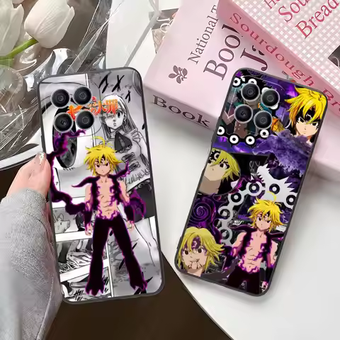 Seven Deadly Sins Meliodas Phone Case for Honor 90 80 70 60 50 30 20 10 9 8 7 Pro S SE Lite 5G Soft 