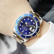 Rolex Preservation Collection Rolex Men's Watch Room Gold Blue Water Ghost Submariner 16613 Automatic Machinery