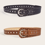 | (Length 100 CM.) Y2K Style PU Leather BELT (BELT) Y2K Belt