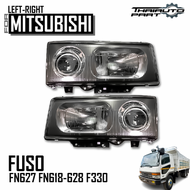 ไฟหน้า รถบรรทุก รุ่น มิตซูบิชิ ฟูโซ่ MITSUBISHI FUSO FN627 FN628 FN618 F330 ปี 1994 - 1999 ( กดเลือก