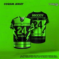 【Free Custom Name】 2025 NFL Edition Baju Jersey Custom Name Tshirt Lelaki Lengan Pendek Retro Collar