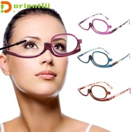 ORIENTLII +1.50~+4.0 Diopter Rotating Makeup Reading Glasses +1.50~+4.0 Diopter Portable Woman Magni