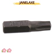 JANELAXE932JN 1pc Screw Driver Bit, 1/4 Inch Hex Shank T6-T40 Torx Bits, High Torque 25mm Length S2 