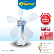 PowerPac, Fan, Portable Fan, Desk fan (PPC603)