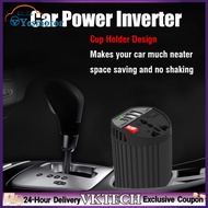 【Local Shipment】200W Car Power Inverter 12V DC To 220V AC Car Inverter Voltage Transformer