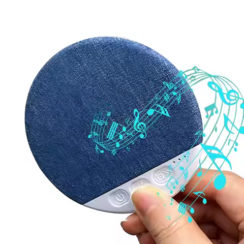 NEW Blue Wireless Pillow Speaker Sleep Aid Bluetooth Under Pillow Machine Speaker 30/60/90 Min Timer