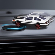 AE86 car model Creative AE86 Drift Rotating Car Dashboard Ornament center console alloy car ornament