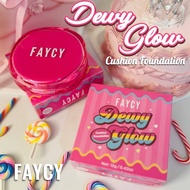 Faycy Cushion Foundation Dewy Glow Full Coverage Lightweight Long Lasting FD Bedak Kusyen Ringan Tut