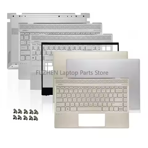 For ENVY 13-AH TPN-W136 Laptop LCD Back Cover Front Bezel Upper Case Bottom Cover Palmest keyboard L