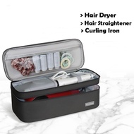 Kulomi Shop "NEW"Double Layer Hair Dryer Travel Case|Dyson Hair Straightener Storage Bag