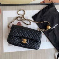 Chanel 黑金 金球大mini