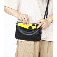 CUCKOO Forest Original Cowhideกระเป๋าCrossbodyขนาดเล็กสําหรับผู้หญิงนุ่มชั้นบนปิดซิปสไตล์ลําลองB328