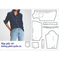Paper A0 code 132 - shirt pattern