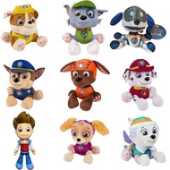 PAW PATROL Plush Dogs PUP SKYE ZUMA Stuffed Doll Ryder Marshall Rubble Chase Rocky Zuma Skye Soft Kids Toy