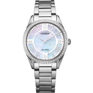 Citizen Watch Company Citizen Womens Eco-Drive Dress Classic Arezzo Diamond Watch Stainless Steel Mo
