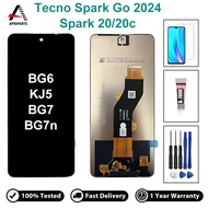 จอ LCD คุณภาพสูงสำหรับ Infinix Tecno Spark Go 2024 Spark 20 20C Itel P55 + หน้าจอ P663LN หน้าจอสัมผั