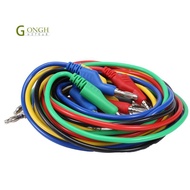5PCS Stackable Banana to Banana Plug Test Leads Soft Electrical Test Cable Wire 3.3Ft/1M for Multime