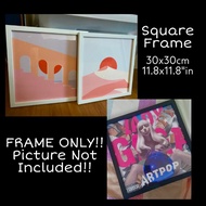 Square Frame/Poster Frame 30x30cm (11.8x11.8"inch)