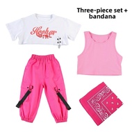 XINGYULI | Kids Jazz and Hip-hop Performance Outfit Crop Top