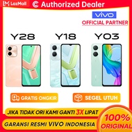 Vivo Y28/Y18/Y03 8/256GB 8/128GB 6/128GB Baterai 6000mAh Gratis Ongkir Garansi Resmi 100% Original