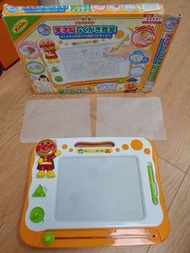 二手 舊款 麵包超人玩具 apanman 畫板