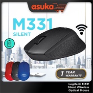 Logitech M331 Silent Wireless Optical Mouse - Black