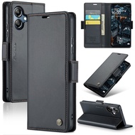 Galaxy A06 Case Leather Wallet Magnetic Closure Flip Stand Case Cover for Samsung Galaxy A06