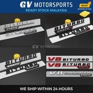 READY STOCK Biturbo 4Matic Biturbo 4Matic Plus V8 Biturbo 4 Matic Mercedes AMG Car Emblem