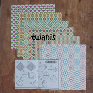 ORIGAMI FOLDING PAPER SIZE 14X14 cm