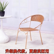 Good productRattan Chair Rattan Chair Rattan Chair Leisure Chair Home Dining Chair Rental Room Chair Bench Coffee Table
