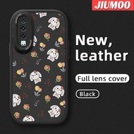 เคส JIUMOO สำหรับ Huawei P30 Lite Nova 4e P30 Pro P20 Pro เคสโทรศัพท์หนังกระต่ายน่ารักลายดีไซน์ใหม่เคสซิลิโคนนิ่มเคสกันกระแทกฝาปิดเลนส์เต็มรูปแบบเคสป้องกันกล้อง