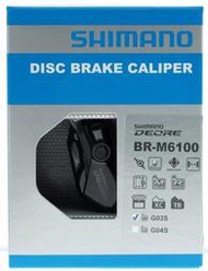 艾祁單車 Shimano Deore BR-M6100 油壓碟煞卡鉗，樹脂G03S來令片 無FIN