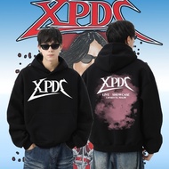 Hoodie XPDC Kapas Lengan Panjang XPDC Dicetak Pakaian Sukan Trendy Fesyen Hoodie XPDC