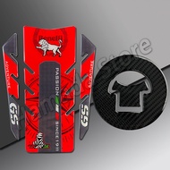 3M 3D Motorcycle Accessories TankPad Tank Fuel Cap Sticker at Decals Para sa Benelli TRK 502X TRK502