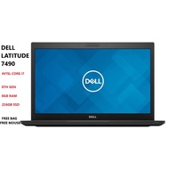 DELL LATITUDE 7490 / INTEL CORE i7 / 8TH GEN / 8GB RAM / 256GB SSD / WIN 10 / INTEL UHD GRAPHICS / W
