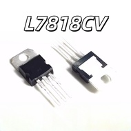 Brand New Original L7818 L7818CV In-Line TO-220 Three-End Voltage Regulator 18V