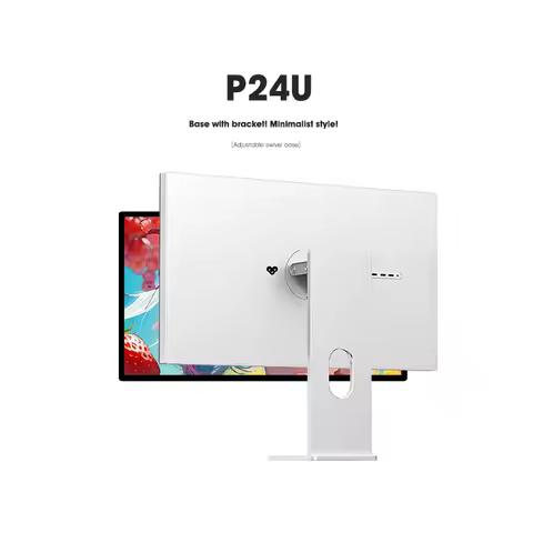 Kuycon P24U Eye-Care Design 24-Inch 4K Monitor 3840*2160 Resolution Whiteboard Display Gaming Monito