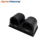 Double Dual Gauge Pod 52mm 2 Holes Gauge Pod Gauge Cup Dash Pod Mount Holder Plastic Holder Auto Car