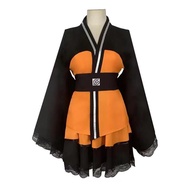 Naruto Cosplay Outfit - Orange and Black Anime-Inspired Costume