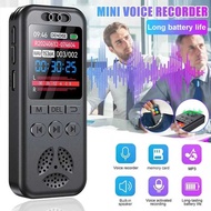 128GB Digital Recorder 1536KBPS Professional Sound Dictaphone Vo Activated Audio Recording WAV MP3 P