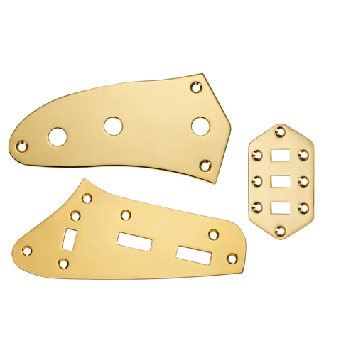 Dopro Guitar Control Plate Kit Upper Control Plate Lower Control Plate Pickup Selector Switch Plate 