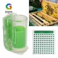 GOGOU 3pcs Queen Bee Marking Tool, Number 0-99 Marking Bottle Bee Queen Mark Sticker Kit, Convenient