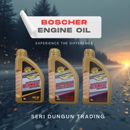 [BOSCHER] ENGINE OIL 15W40/10W30/SAE40 1 LITER TOP UP